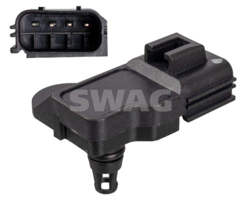 Sensor, intake manifold pressure - 55 10 6080 SWAG